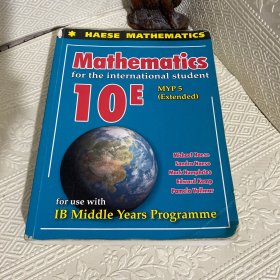 Mathematics for the international student 10E MYP5