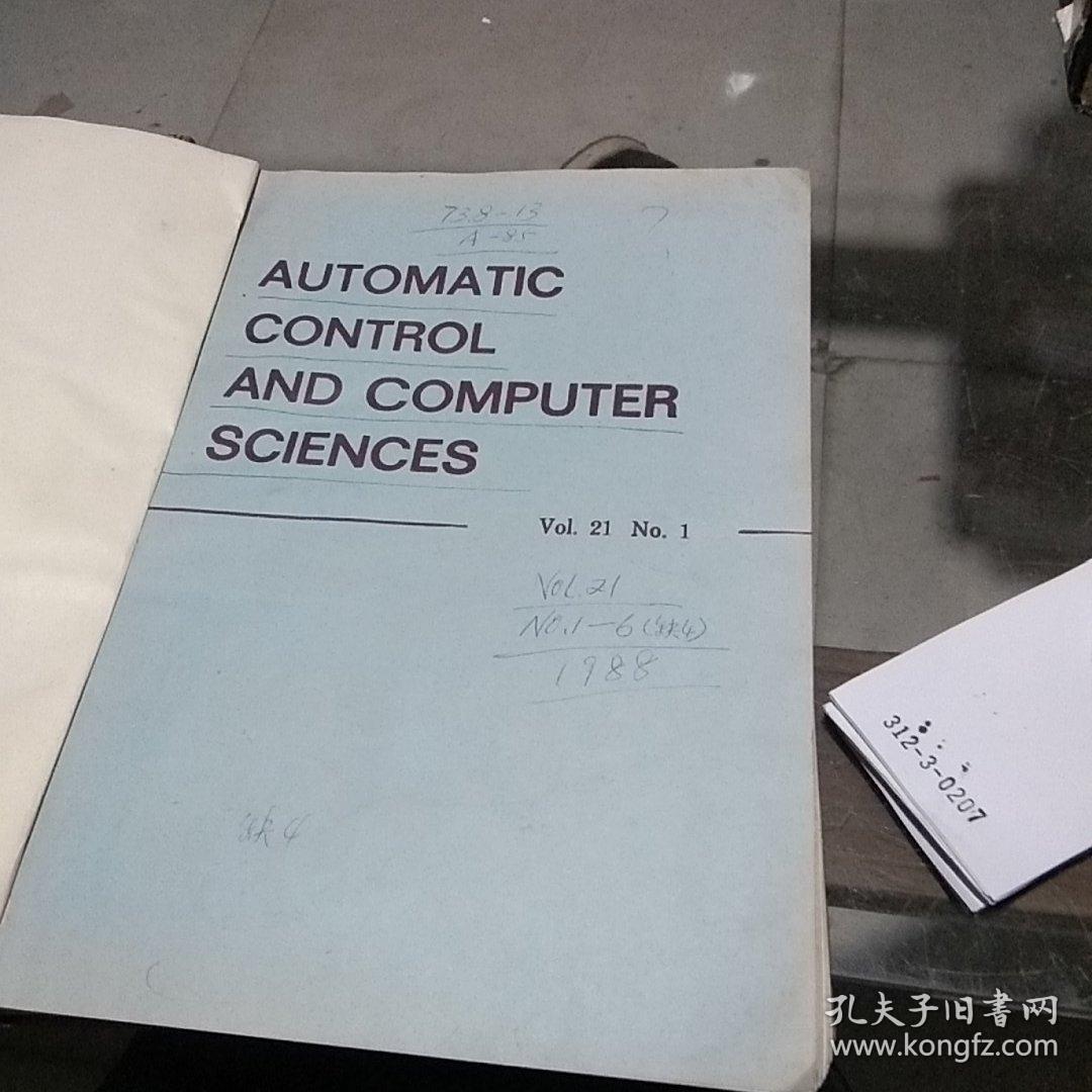 AUTOMATIC CONTROL AND COMPUTER SCIENCES1988.缺4