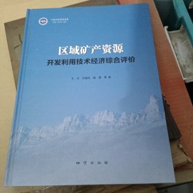 区域矿产资源开发利用技术经济综合评价