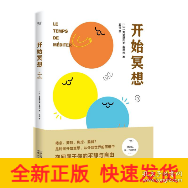 开始冥想（一本轻巧的心理自助指南，用冥想帮你走出倦怠、抑郁等心理困境。法国知名心理医生、畅销书作家克里斯托夫·安德烈作品）