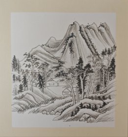 山水小品卡纸（4）