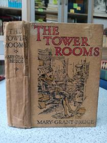 民国旧书，1926年，孔网唯一，孤品，英文原版，精装插图版，塔楼，the Tower rooms