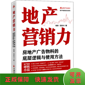 地产营销力：房地产广告物料的底层逻辑与使用方法  地产精英培训系列