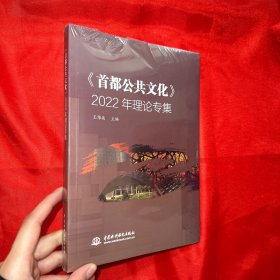 首都公共文化 2022年理论专集【16开 未开封 】