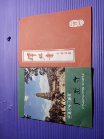 中国文物小丛书：广胜寺，潭柘寺【两册合售】