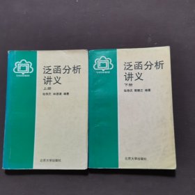 泛函分析讲义 上下