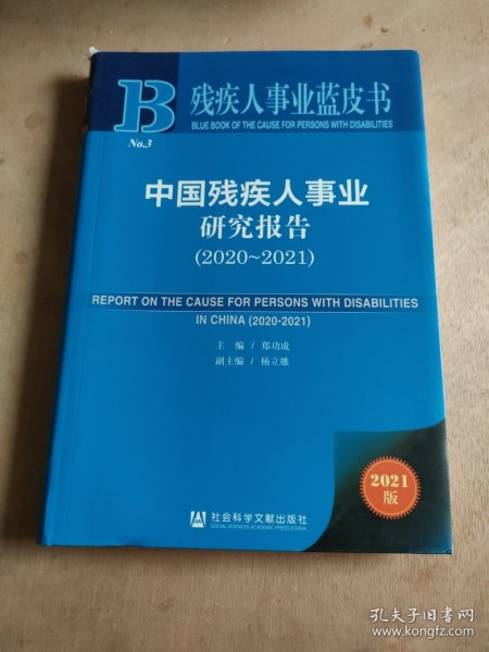 残疾人事业蓝皮书：中国残疾人事业研究报告（2020~2021）