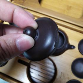 当代紫砂界扛鼎人物一一季益顺大师 紫砂壶(1壶+6杯)