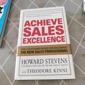 Achieve Sales Excellence