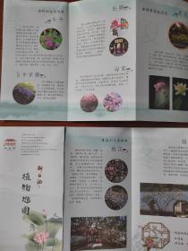 2020  上海醉白池：游园指南/植物地图（一套）