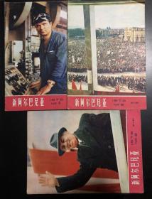 新阿尔巴尼亚  1976年第4.5.6期3期合售