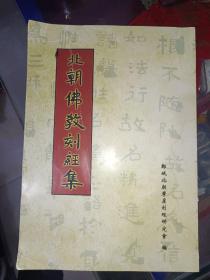 《北朝佛教刻经集》平装大16开，铁橱内