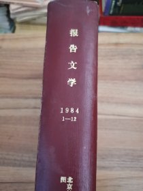 报告文学，1984，1一12，