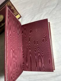 Christmas Stories by Charles Dickens Complete Work Oxford Leather Gilded 2 Vols,《圣诞颂歌》查尔斯·狄更斯 ，瑞士Edito-Service出版社1970年出版狄更斯逝世100周年纪念限量版精装书