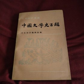 中国文学史百题，下册