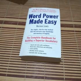 Word Power Made Easy: The Complete Handbook for Building a Superior Vocabulary 英文原版，