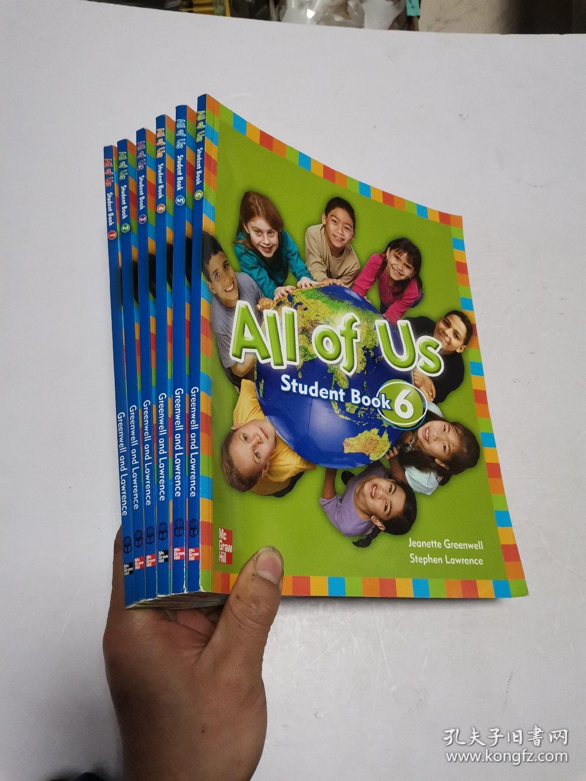 All of Us Student Book   (1-6)    6册合售 均含光盘