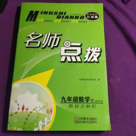 11春名师点拨九年级数学下（新课标.江苏版）