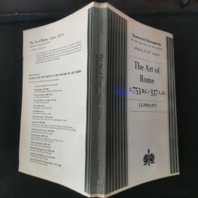 【英文原版书】Sources & Documents IN THE HISTORY OF ART SERIES *** The Art of Rome C.753 B.C.-337 A.D. (艺术史系列资料与文献 《公元前 753 年至公元 337 年的罗马艺术》)