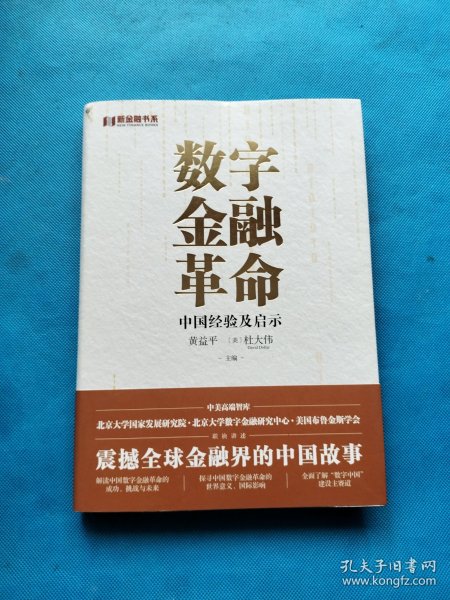 数字金融革命：中国经验及启示 全方位了解中国的数字金融发展【书内干净】