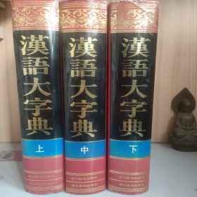 汉语大字典（上中下）