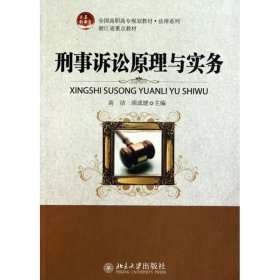 正版 刑事诉讼原理与实务 高洁、胡 北京大学出版社