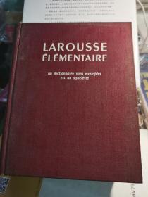 Larousse élémentaire：un dictionnaire sans exemples est un squelette   法文版