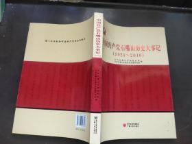 中国共产党石嘴山历史大事记 : 1921～2010