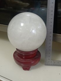 天然水晶球原石（时来运转）摆件11cm.