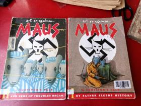 aus I：Maus II：A Survivor's Tale: And Here My Troubles Began【两本和售】