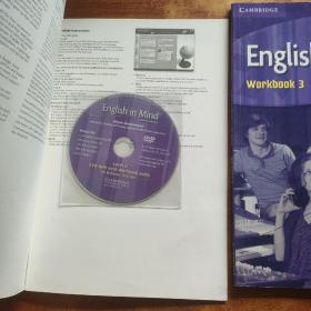 English in Mind Level 3 Student's Book with DVD-ROM（带一张光盘）2本合售