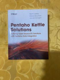 Pentaho Kettle Solutions: Building Open Source Etl Solutions With Pentaho Data Integration (16开平装)