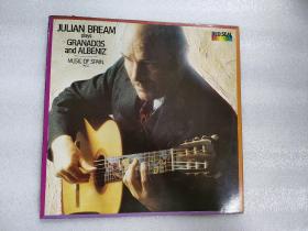 外国黑胶唱片：朱利安·布里姆 JULIAN BREAM plays GRANADOS and ALBENIZ MUSIC OF SPAIN Vol.5