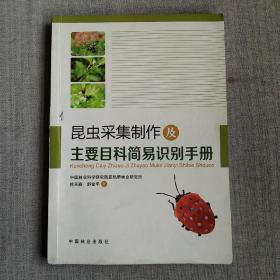 昆虫采集制作及主要目科简易识别手册