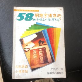 58天钢笔字速成法一钟绍京小楷《灵飞经》