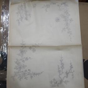 民国时期地毯手绢设计稿7