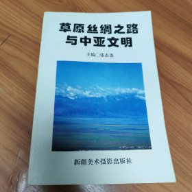 草原丝绸之路 中亚文明 正版书籍，保存完好，实拍图片，一版一印