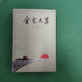 金光大道 红色文学 怀旧收藏 1972年一版一印（插图版）美品难得，值得收藏 白纸铅印大开本