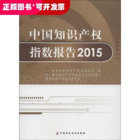 中国知识产权指数报告（2015）