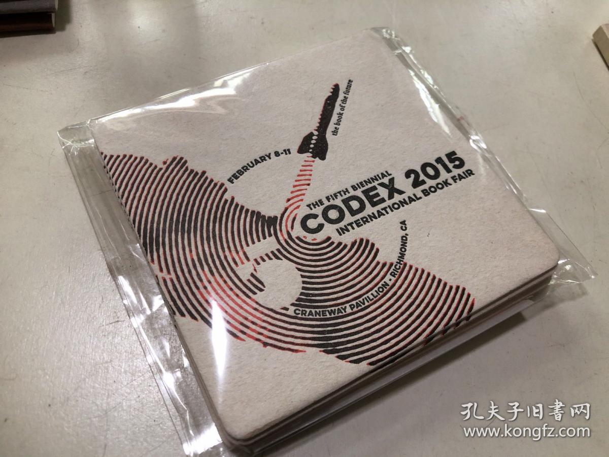 codex 2015 杯垫 international art book fair 艺术书展