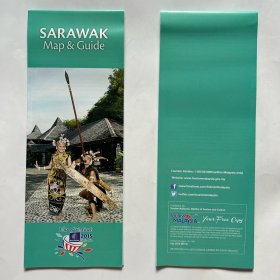 sarawak map 砂拉越州马来西亚旅游交通地图观光线路景点美食购物攻略指南