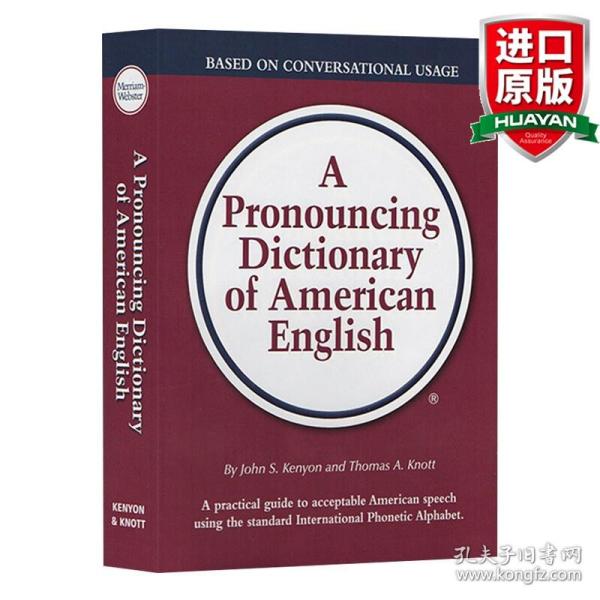 A Pronouncing Dictionary of American English