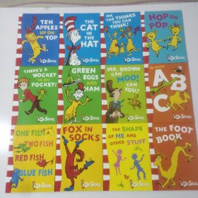 Dr.Seuss12本合售:ABC+greeneggsandham+foxinsocks