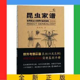 昆虫家谱(世界昆虫410科野外鉴别指南便携版)(精)/好奇心书系