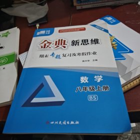 金典新思维期末专题复习及寒假作业数学八年级上册BS赠答案