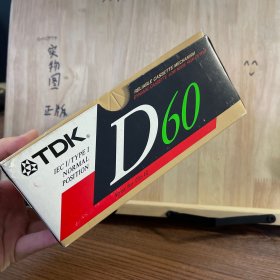 TDKD60空白磁带未开封（原盒10盘）加进口播放机