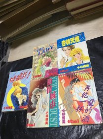 小林博美作品集漫画： 激情城市 再乾一杯爱的酒 杏林天使 TOPLADY 呼唤我（单行本) 全5册合售