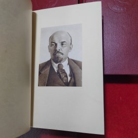列宁选集 全四卷（16开精装本凹凸头像） 原配稀少 1960年一版一印 收藏价值极高
