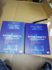 DVD：KEITH JARRETT JAZZ LIVE COLLECTION／凯斯杰瑞／激动爵士钢琴演奏／套装6DⅤD
