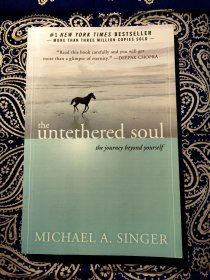【绝版稀见书】 Michael A. Singer：《 The untethered soul 》 迈克尔·辛格：《清醒地活：超越自我的生命之旅》( 平装英文原版 )